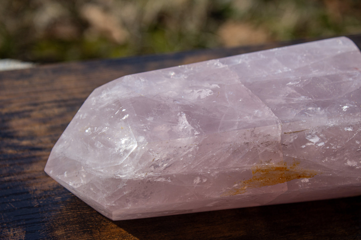 Rose Quartz Tower - Large Piece