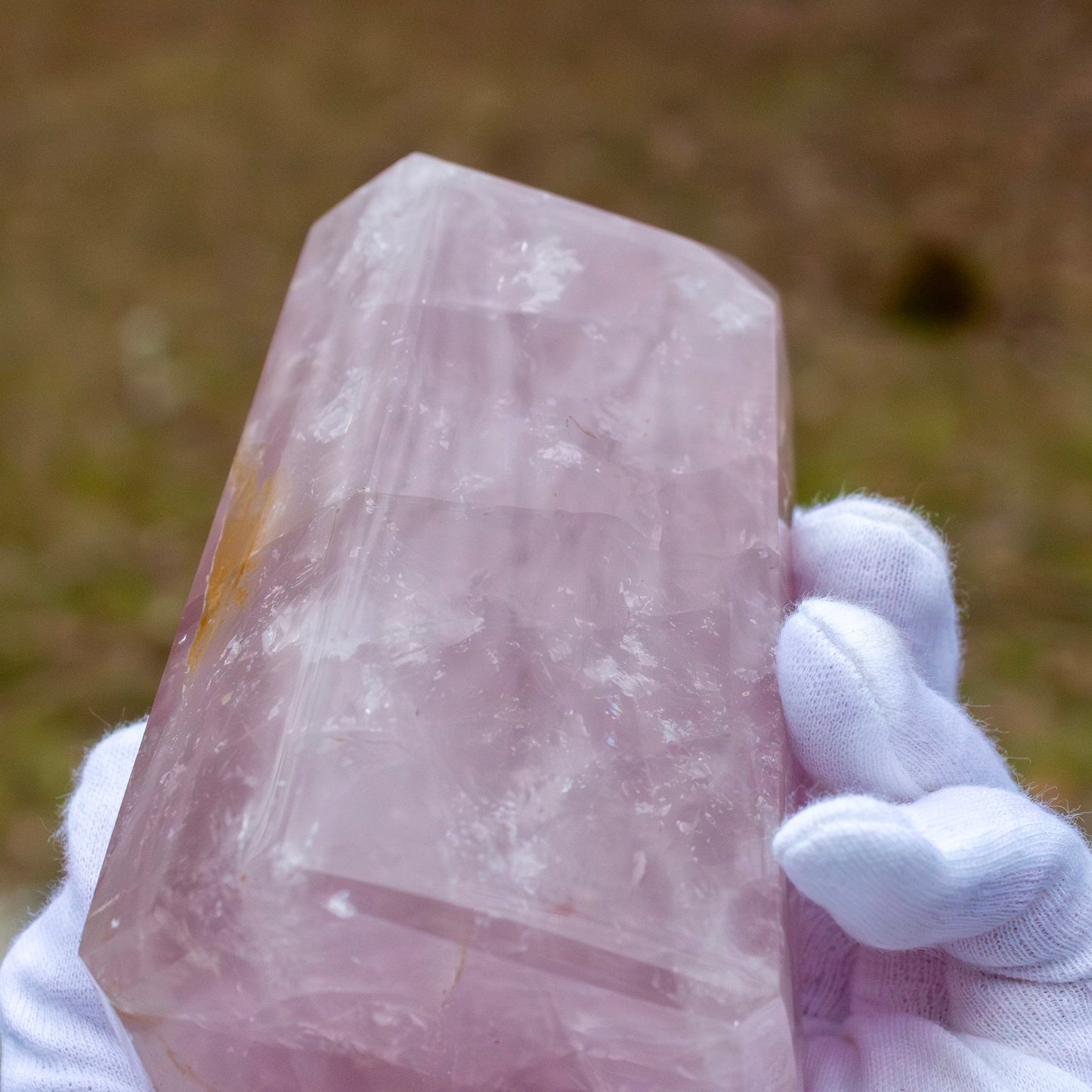 Rose Quartz Tower - Large Piece