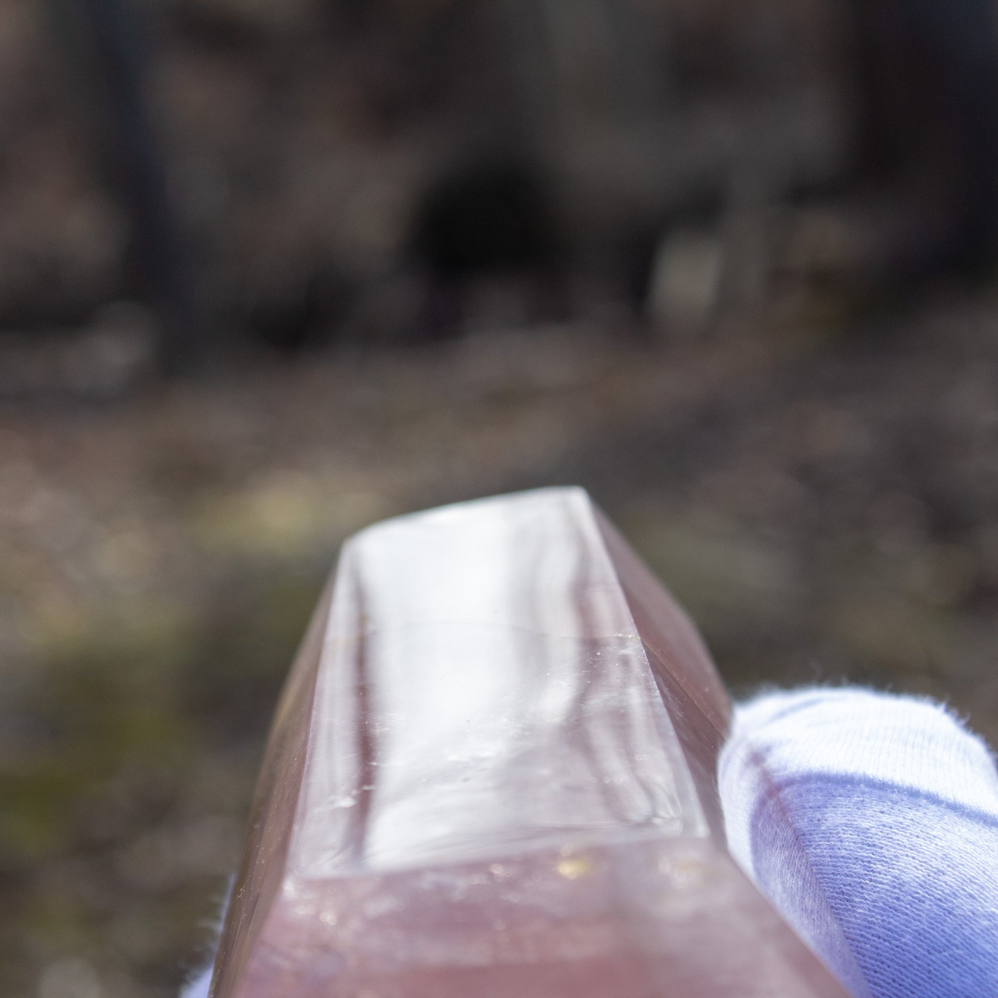 rose quartz tower polished crystal