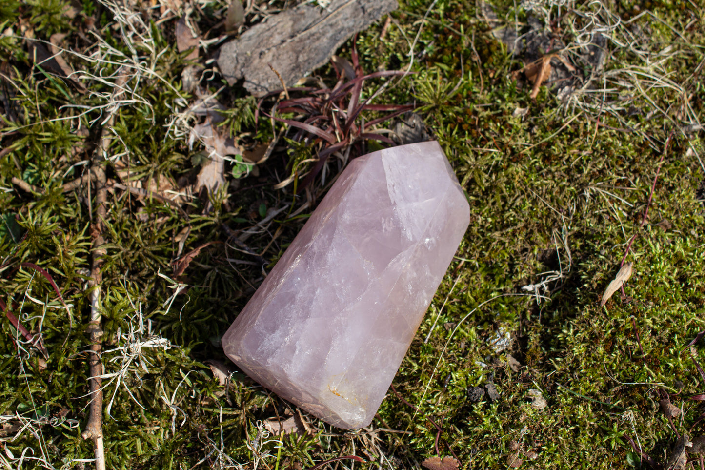 Rose Quartz Tower - Large Piece