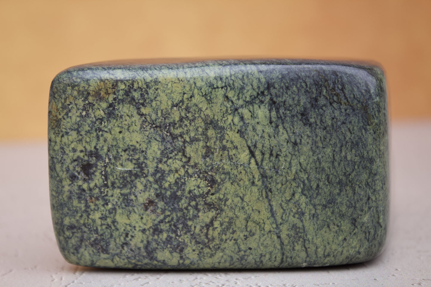 green earthy leopard rock