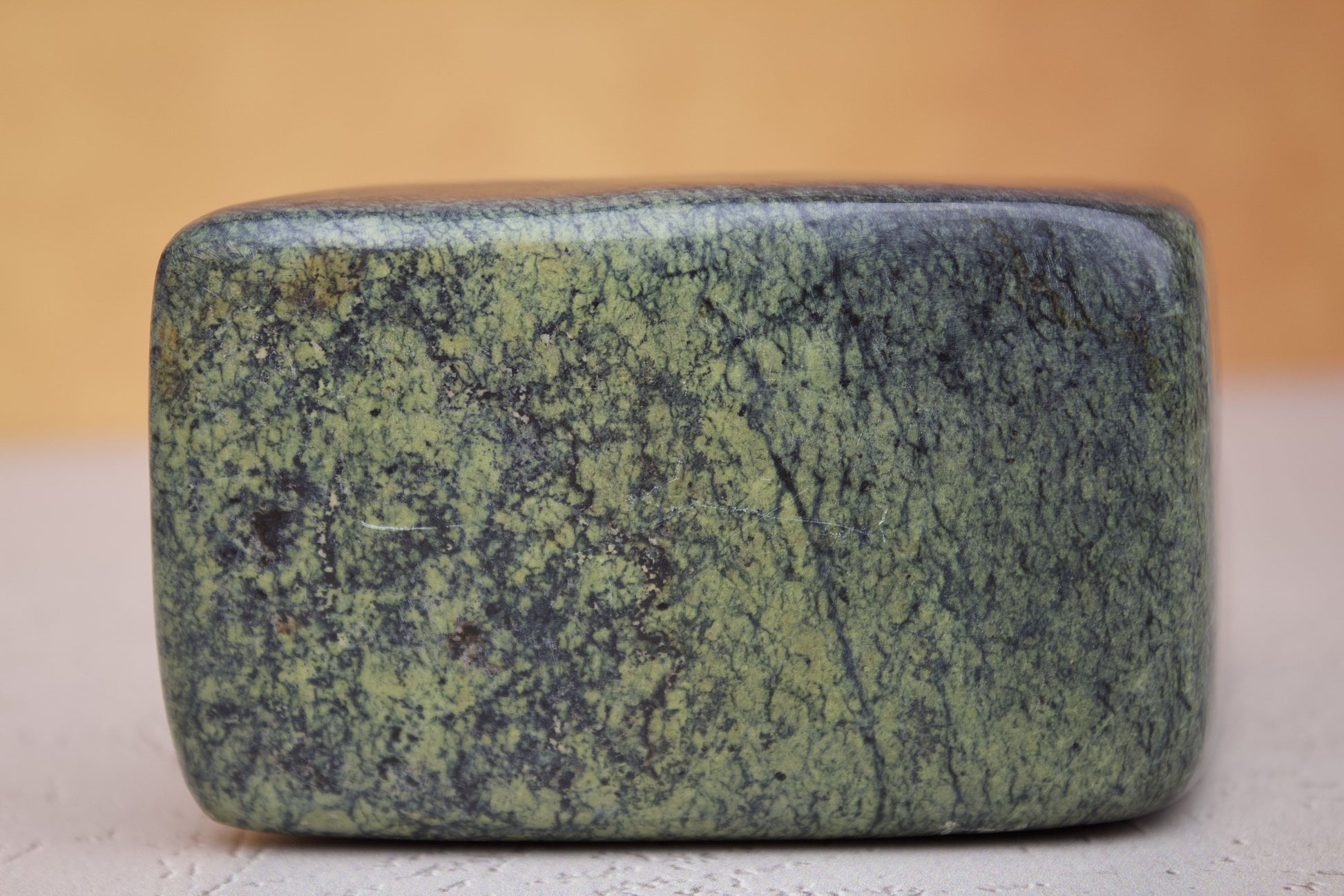 green earthy leopard rock