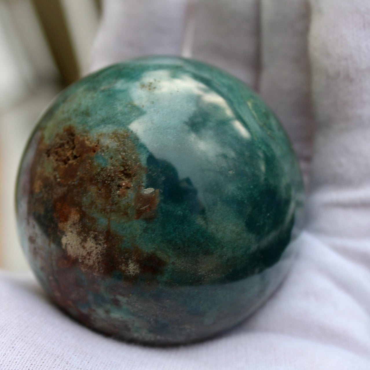 ocean world jasper sphere