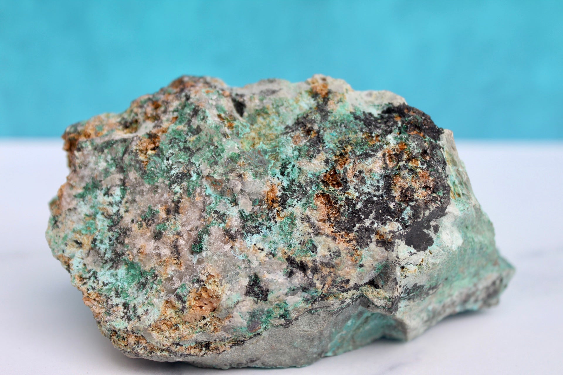 rock side chrysocolla