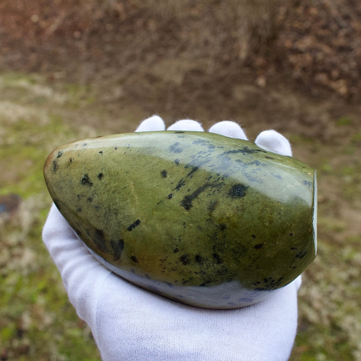 polished leopard stone