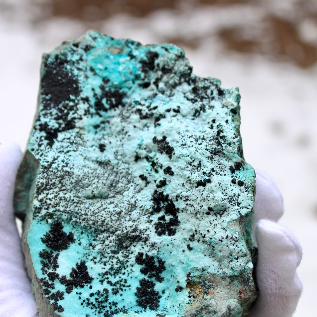 handheld chrysocolla