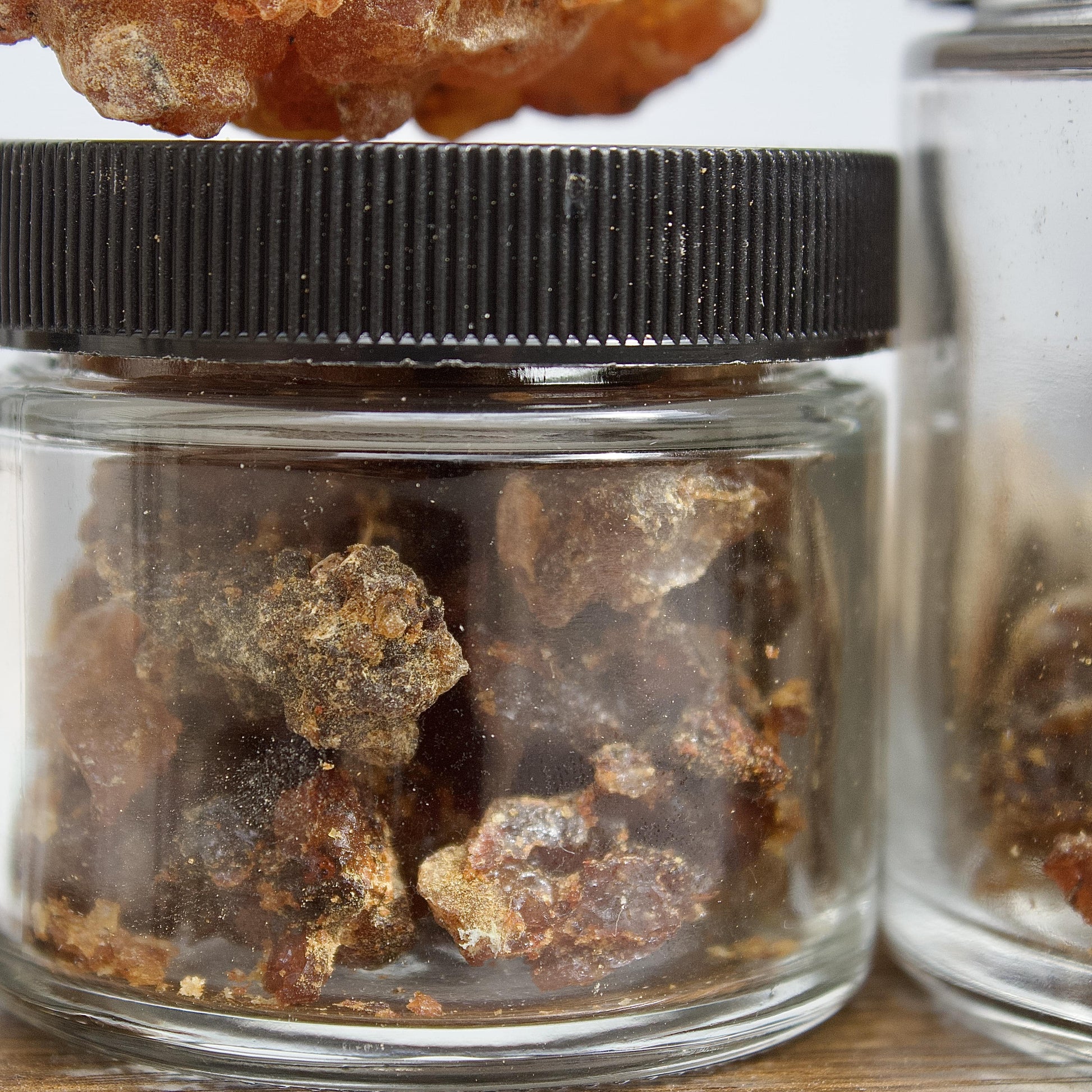 myrrh resin jar