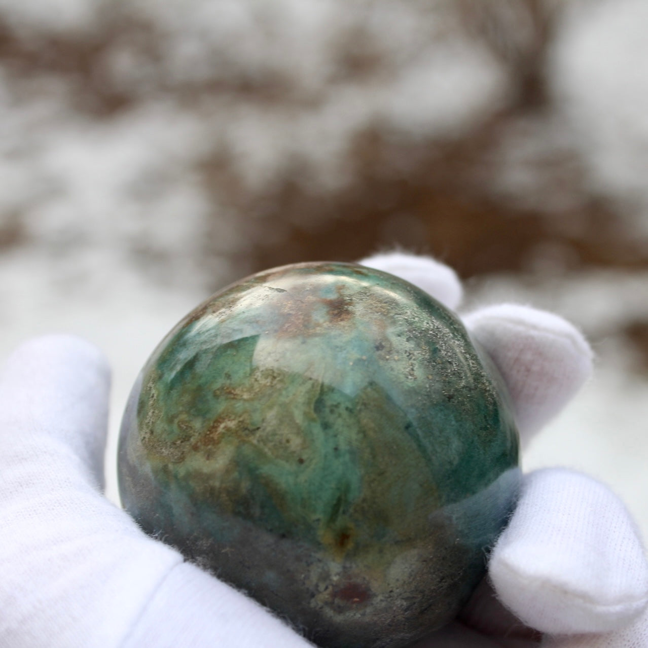 ocean jasper polished sphere