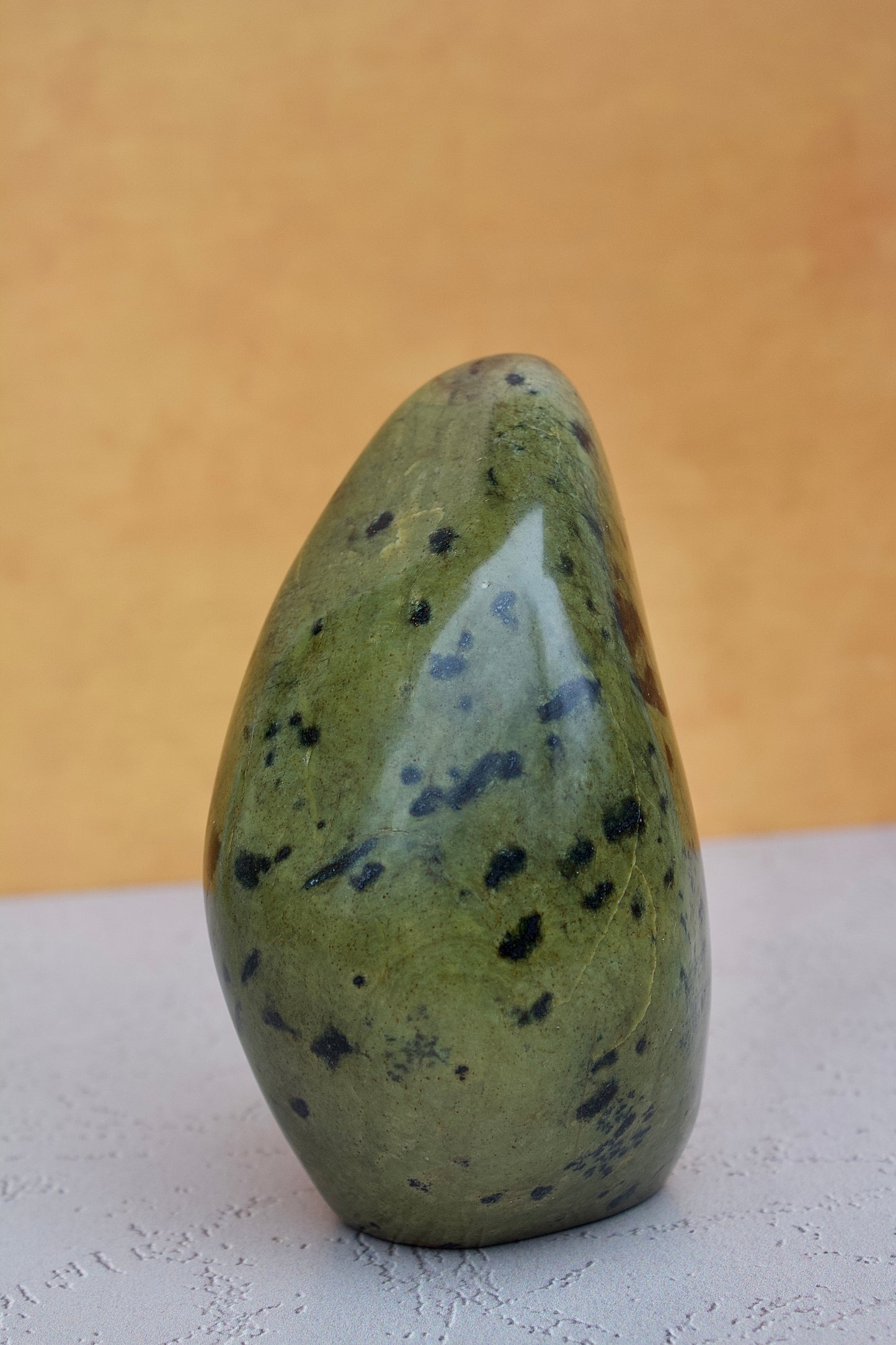 leopard rock polished standing