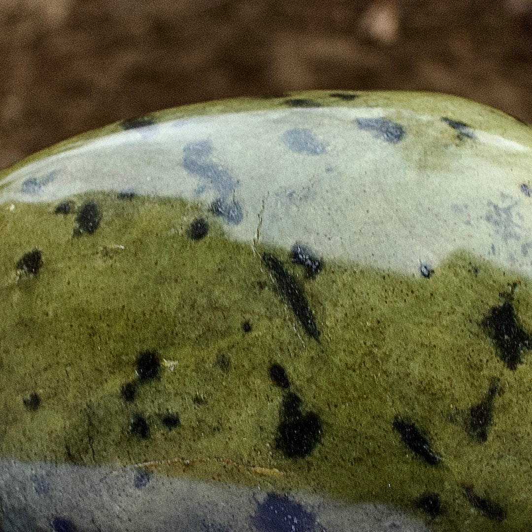 leopard rock close up