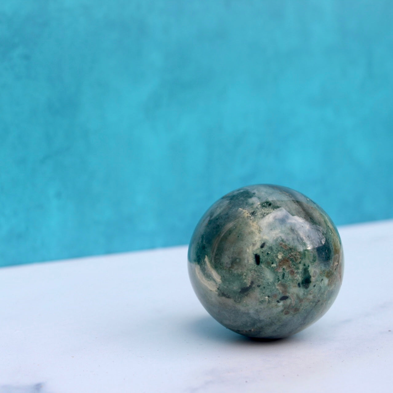 ocean jasper rainforest polished sphere