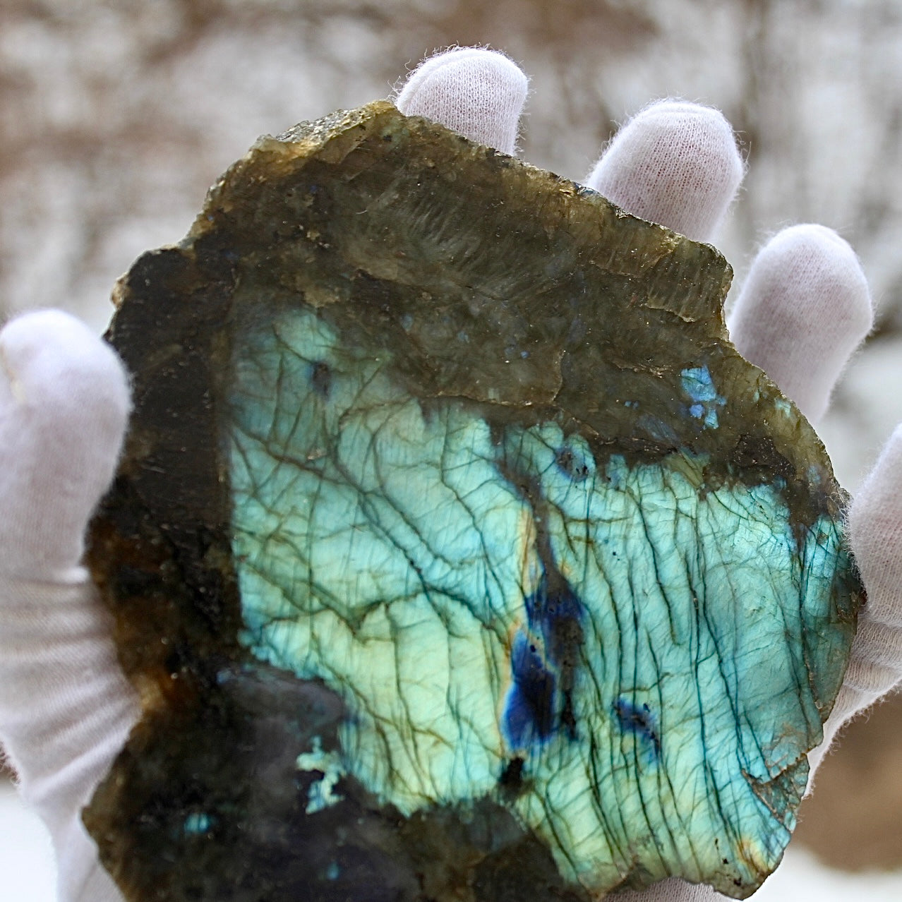 labradorite handheld