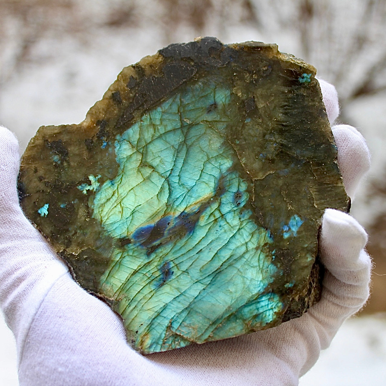 labradorite green