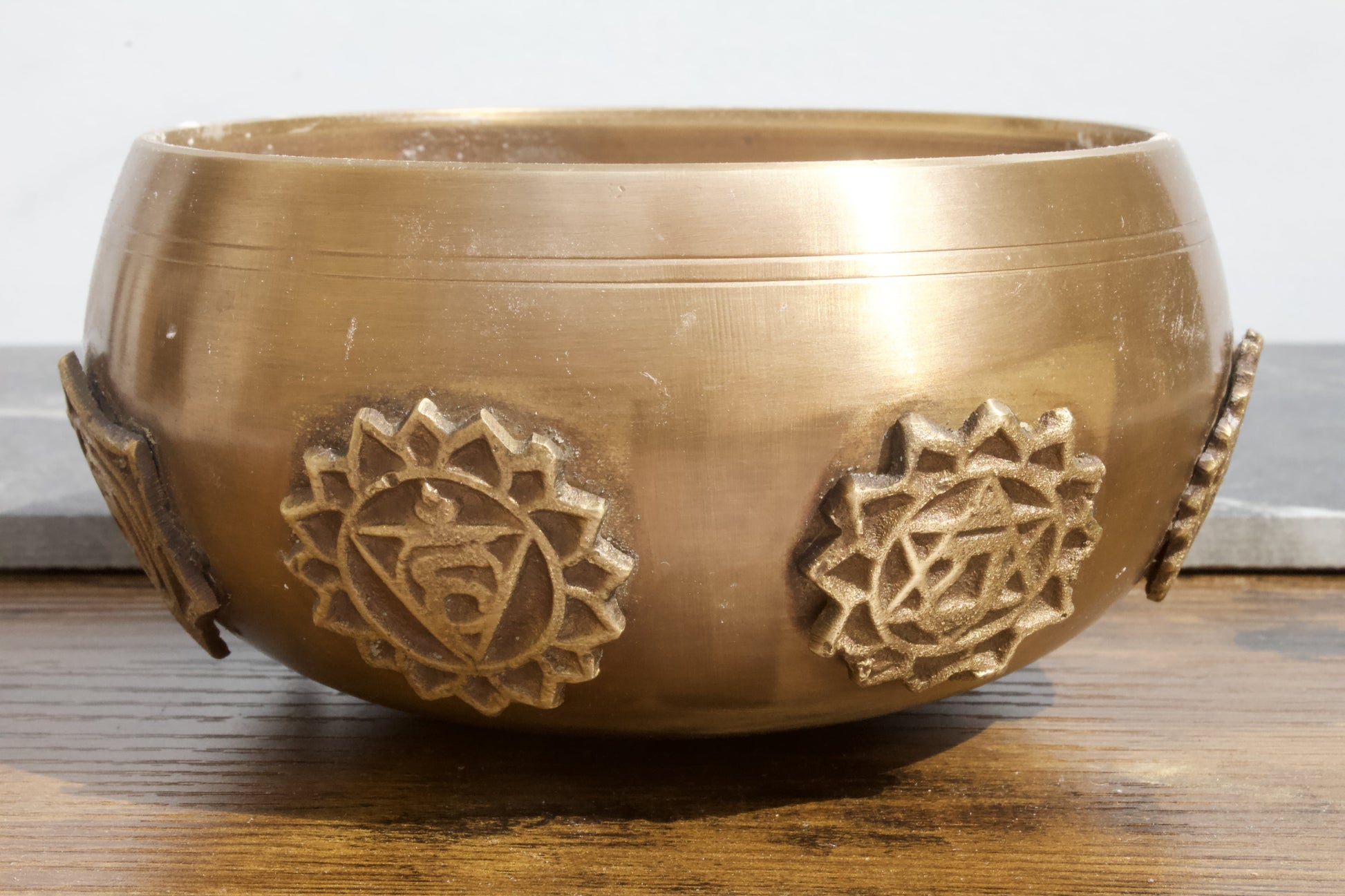 brass chakra incense burner bowl