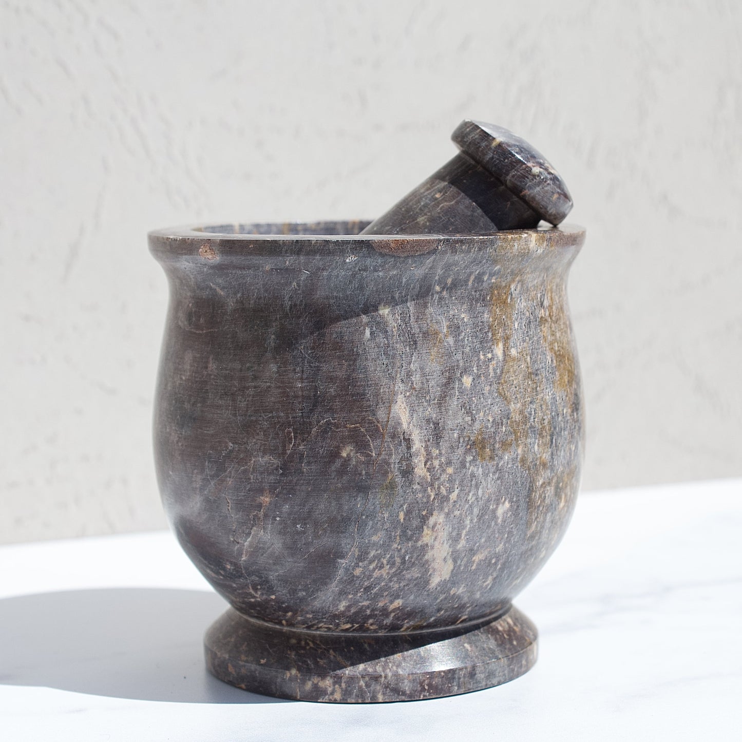 soapstone mortar and pestle