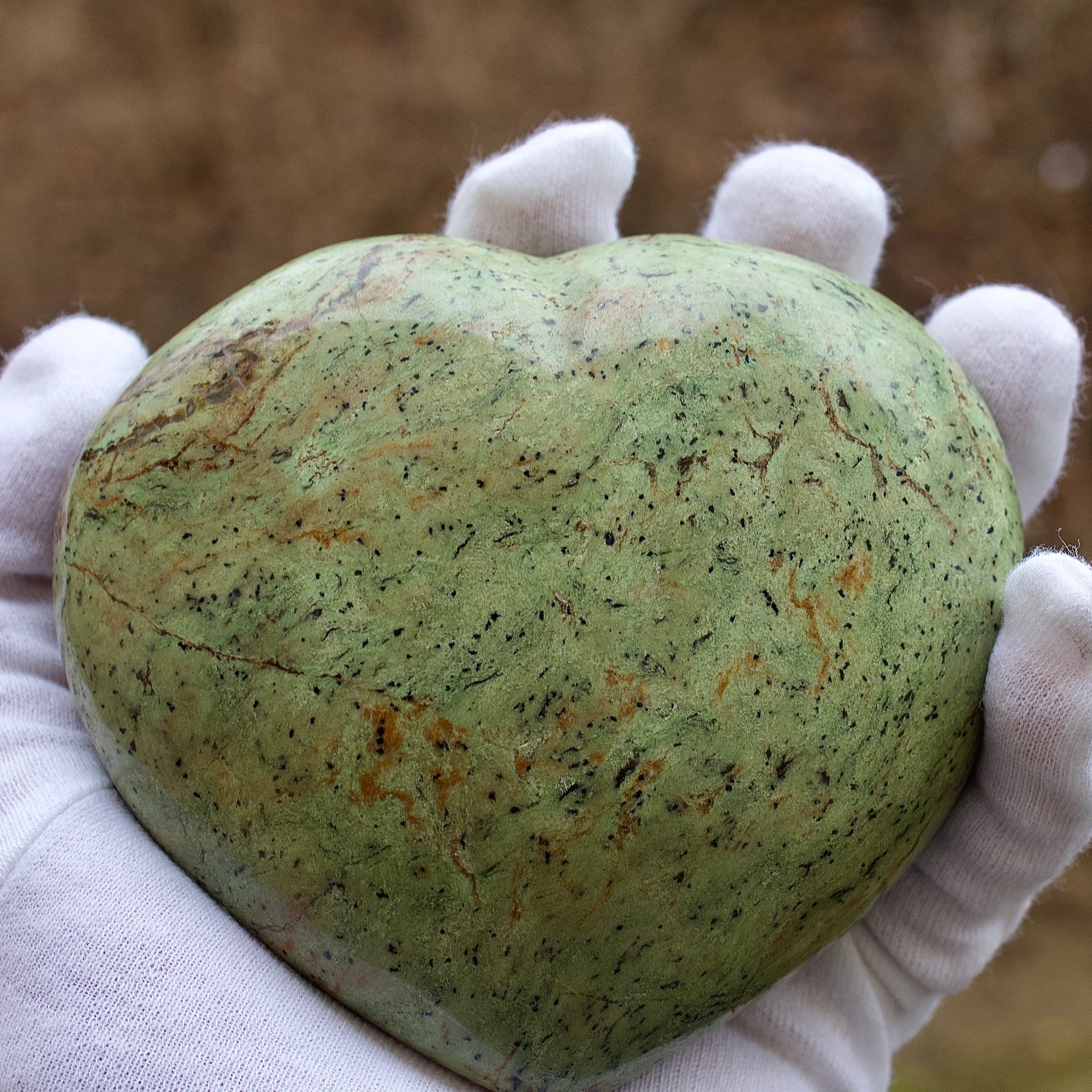 chrysoprase heart